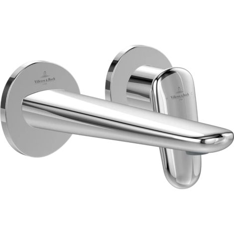 Mitigeur lavabo mural 2 trous VILLEROY ET BOCH Antao Chrome (1/5)