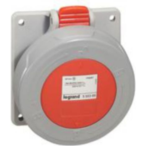 Presa a interassi unificati P17 IP66/67 32A - 380V a 415V - 3P+T - LEG555488