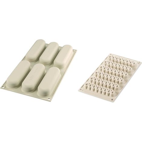 POP Eclair Silikonform für Einzelportionen, Silikomart Set, 2 Stück. (1/5)