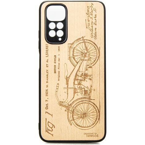 Xiaomi Redmi Note 11 / 11S Custodia in legno HARLEY PATENT ANIEGRE