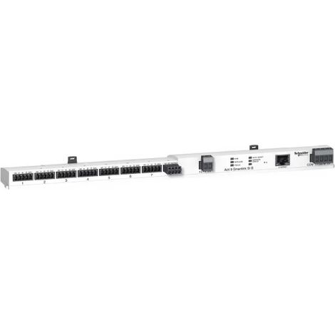 Schneider A9XMZA08 Interfaccia ethernet rf modbus rs485 acti9 smartlink schneider - 7 canali ti24 - 2 ingressi analogici