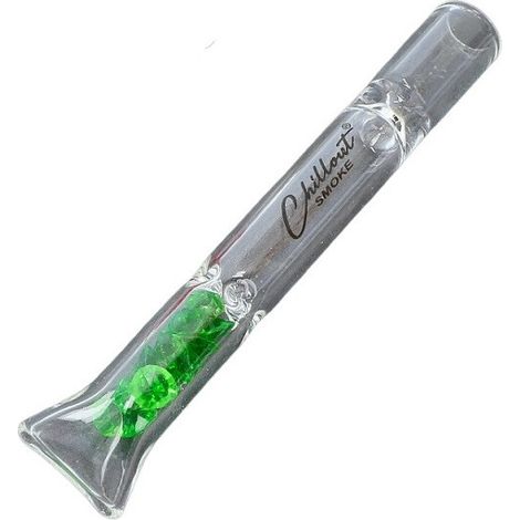 Pipe en verre avec boules de 10,5 cm, couleurs assorties (1/3)