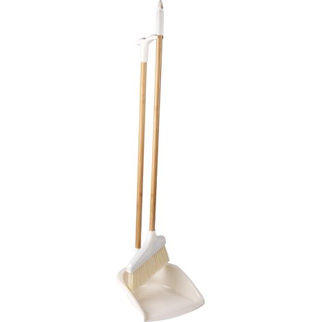 alpina Pelle et balai Blanc H24xl8xL96cm