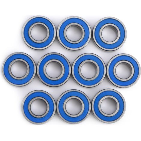 10 pièces MR115-2RS Roulements à billes miniatures à double blindage en acier 5 x 11 x 4 mm (1/5)
