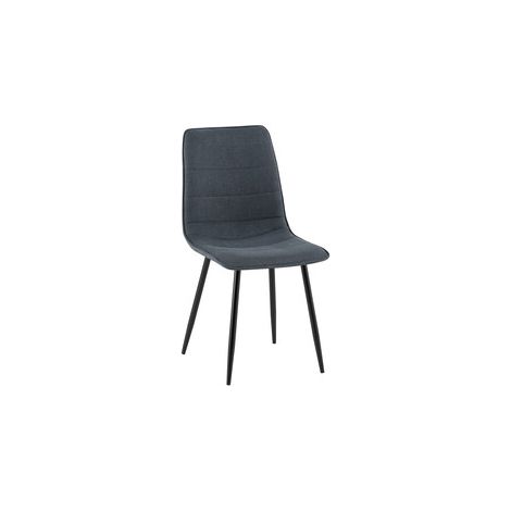 Sedia Victory New Tessuto Grigio 4 Pezzi