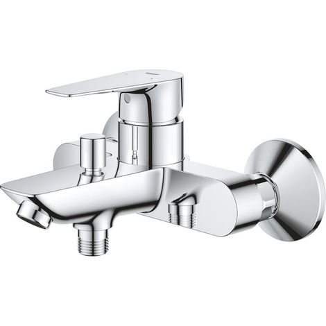 Aufputz-Wannenmischer Grohe BauEdge, Ausladung 168 mm, chrom - 23604001 (1/5)
