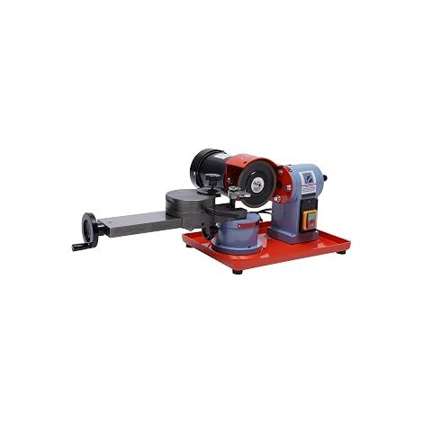 Affûteur de lame de scie circulaire, 250 W, 80-700 mm, 2850 tr/min, affûteur pour lames de scie circulaire, affûteuse pour lames de scie plastique, bois, alliage d'aluminium (1/5)