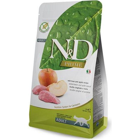 Farmina N&D Prime CAT jabal铆 y manzana adulto - suc