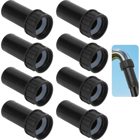 8pcs Adaptateur Raccord Irrigation Goutte à Goutte, Raccords Tuyau d'Irrigation 1/2 Filetage Femelle 3/4" Régulateur Pression Connecteur Tuyau d'Irrigation Drop pour Tuyaux 1/2" (1/5)