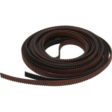 Courroie de distribution stable et antidérapante en caoutchouc et nylon de 6 mm de large et 5 m de long pour imprimante 3D Ender 3 CR10 (pièce de rechange).