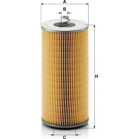 Filtre hydraulique type cartouche Mann Filter H12110/2x
