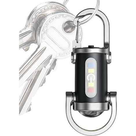 Lampe De Poche Porte Clé Rechargeable, Mini Lampe De Poche Stylo Led Rechargeable Usb, USB Avec Batterie Flashlight- Pour L'Extérieur, Le Camping (1/5)