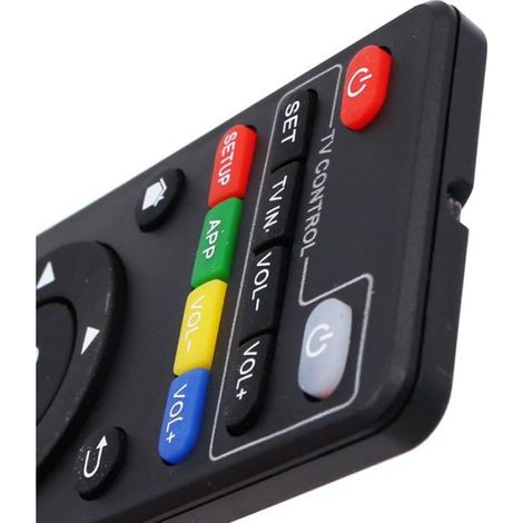 Télécommande Universelle - Pour Décodeur Android TV - Compatible Avec MXQ T95 X96 MX9 M8 - 1 Pièce (1/5)