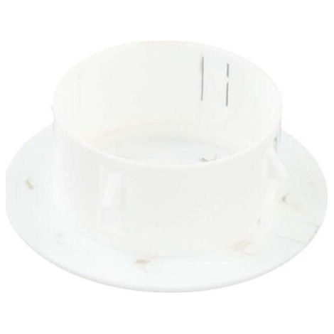Decorative wall hole cover, round plug for ventilation grille (70 mm) (1/4)