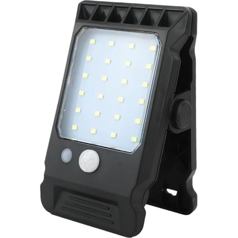 Luci solari da esterno con clip – Illuminazione a LED per esterni ad energia solare – Luci con sensore di movimento – Illuminazione d'atmosfera impermeabile – Per parete (1/3)