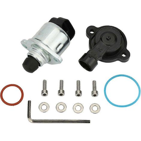 Corps de papillon noir de 102 mm + capteur de position de la soupape de régulation du ralenti compatible avec les moteurs LS1, LS3, LS6, LSX et LS7. (1/5)