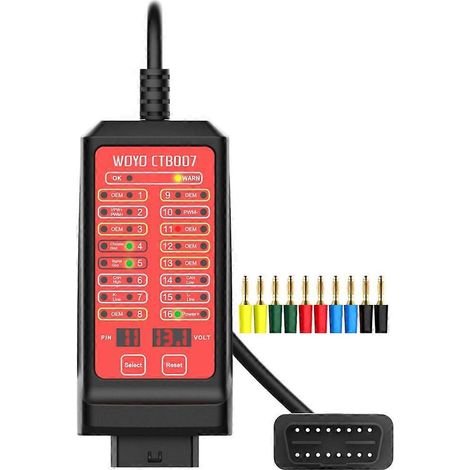 CAN-Pinbelegungsbox-Test, Breakout-Einstellungen, Diagnosetool, Steuergeräte-Protokolldetektor, OBD2 (1/4)
