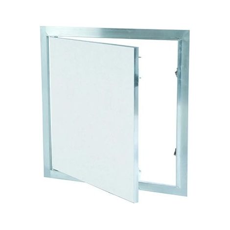Trappe de visite F1 en aluminium avec trappe fixe 12,5mm 40x40cm