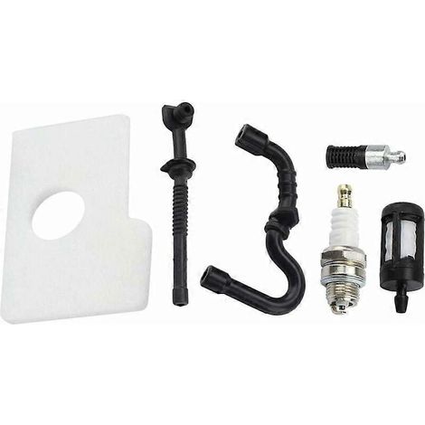 Kit de filtro de aire y bujía para motosierra Stihl 017 018 MS170 MS180 (1/5)
