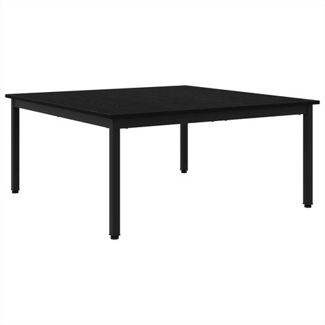 Maison Exclusive - Tavolino da salotto Rovere Nero 100 x 100 x 45 cm