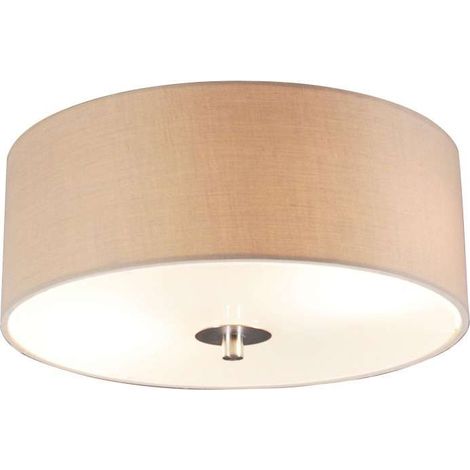 Country Deckenleuchte beige 30 cm - Drum