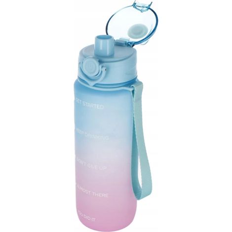 Flasche 750 ml blau rosa STK 9186 (1/4)