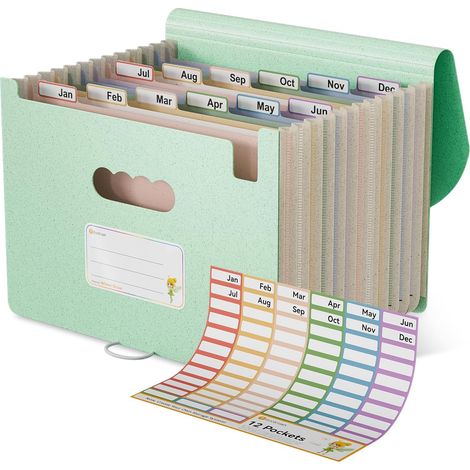 Trieur 12 Compartiments A4, Rangement Papier Administratif (1/5)