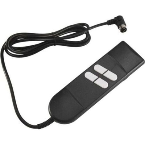 Télécommande Remplacement - Canapé Électrique - Fauteuil Inclinable - 5 Broches 4 Boutons - Noir - 1 Pièce (1/4)