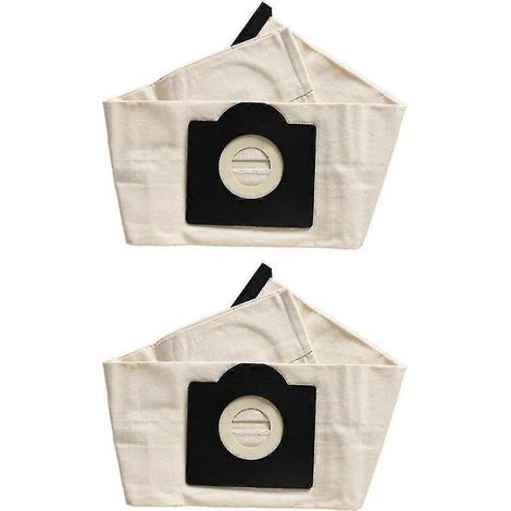 2 sacs filtrants lavables pour aspirateur WD3 Premium (pièce détachée pour aspirateur)- (1/5)