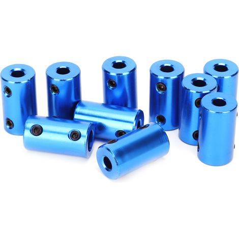 Accouplement d'arbre moteur 10 pièces en aluminium pour bateau modèle DIY, pièces imprimante 3D, 5x8mm (1/5)