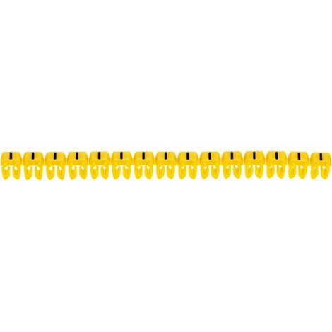 038273 Legrand - Boite De 300 Repères Cab 3 Pour Fils 0,5mm² à 1,5mm² - Marquage Signe Moins (1/2)
