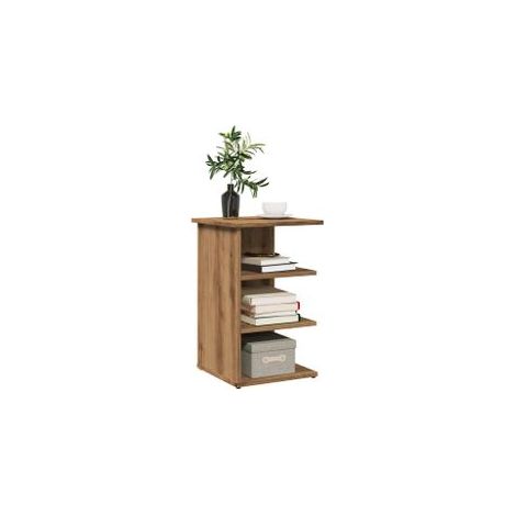 Buffet chêne artisanal 35x35x55 bois d'ingénierie (1/5)