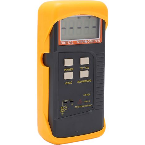 Thermomètre industriel à aiguille de type K à thermocouple monocanal pour métaux (1/5)
