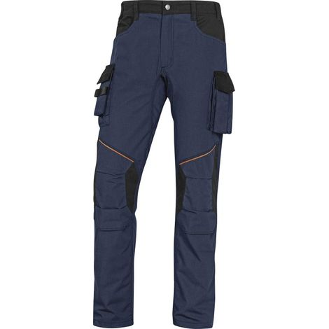 Pantalon de travail Delta Plus MACH CORPORATE, M, M Unisexe, Bleu marine - Noir ( Prix pour 1 ) (1/2)
