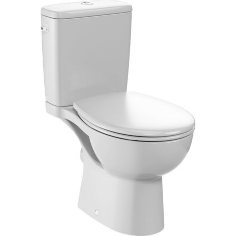 WC à poser sans bride JACOB DELAFON Gaspard + gel WC Economie d'eau