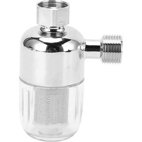 Filtre à sédiments pour douche et WC, DN15, 0,75 MPa. Accessoire de filtration pour flexible de toilette. (1/5)