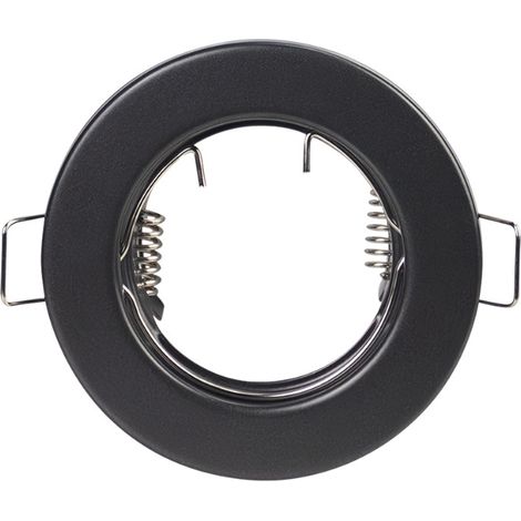 Support de lampe encastrée Douille circulaire GU10 IP20 Ø7.8x3cm SECOM
