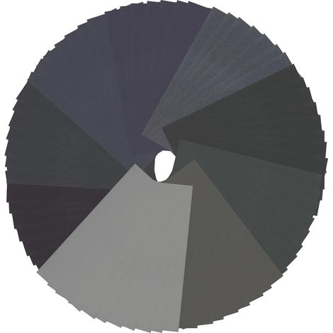 Papier Poncage 42 Feuilles, Granulométrie de 120 à 3000, Papier de Verre Imperméable pour Bois, Métal, Plastique et Peinture, Ponçage Humide et Sec, Durabilité et Résistance (1/5)