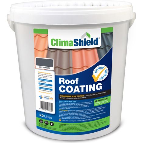 Roof Coating (Climashield) - Anthracite - 20 Litre
