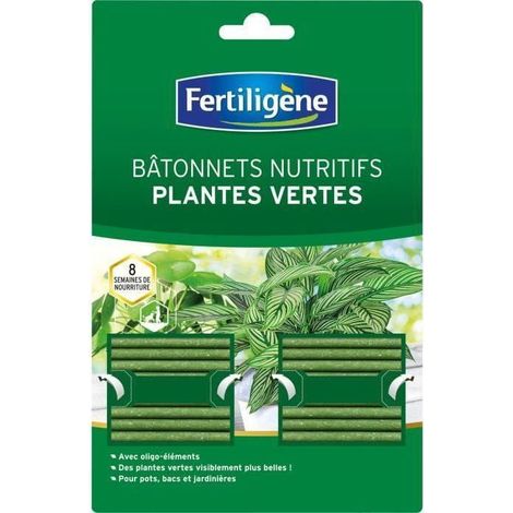 Bastones nutritivos x 40 - FERTILIGENE - Nutrición plantas verdes - FBPV