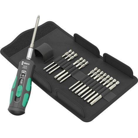 Set di 17 pezzi WERA 7515/16 Kraftform Safe-Torque Speed Universal (1/5)