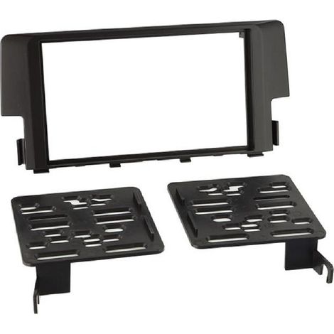 Kit support autoradio compatible avec Honda Civic LX ap16 Noir