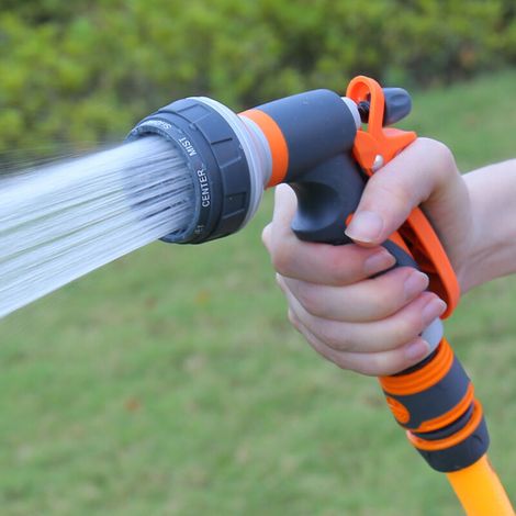 Pistolet Arrosage, Pistolet d'Arrosage Pistolet Arrosoir Jardin Embout Tuyau d'Arrosage (1/4)