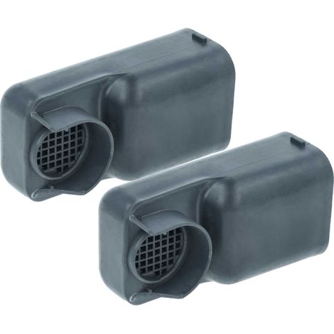 vhbw 2x filtro sostituisce Liebherr 744069900 per frigorifero - Filtro ai carboni attivi