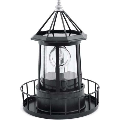 Rotierende LED-Solar-Gartenleuchte, Außendekoration, ideal für Wege, Terrassen oder Innenhöfe