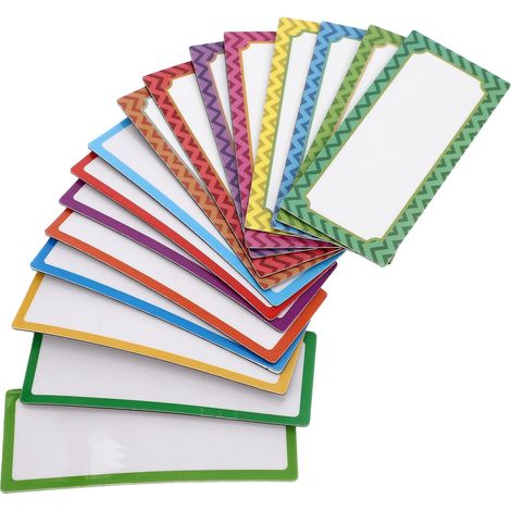 Stück Magnetische Namensaufkleber en Pvc mit Trocken
