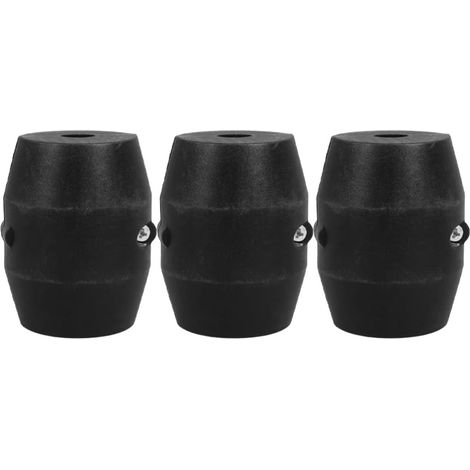 3 Pièces Poids de Gravité Noir en Plastique pour Robinet à Tirage (1/5)