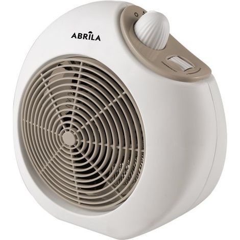 Termoventilador Eléctrico Savona Blanco/Beige 2000W 2 Potencias 3 Funciones Termostato (24,5x25,5x14cm)
