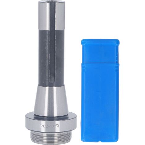 Adaptateur de fraise en acier à haute teneur en carbone pour tête d'alésage de type F1, queue R8-1-1/2-18UNF-7/16 (1/5)