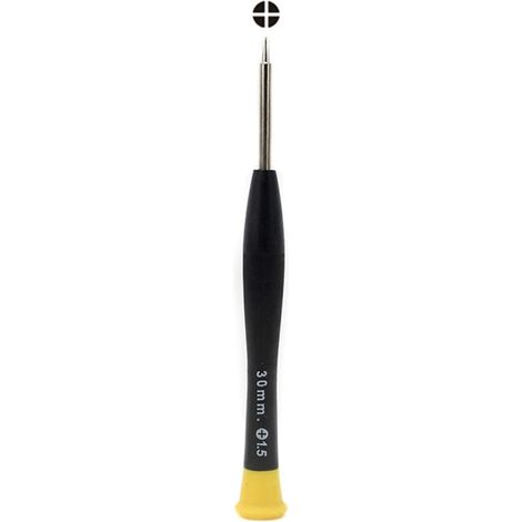 Tournevis cruciforme JF-614 1,5 pour réparation métal et plastique